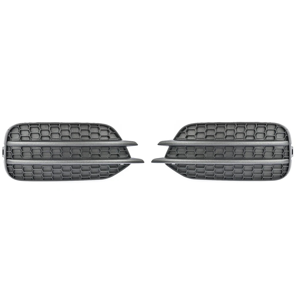 The left fog light cover features a perforated honeycomb grille and is suitable for the for Volkswagen for Tiguan 2012-2018.