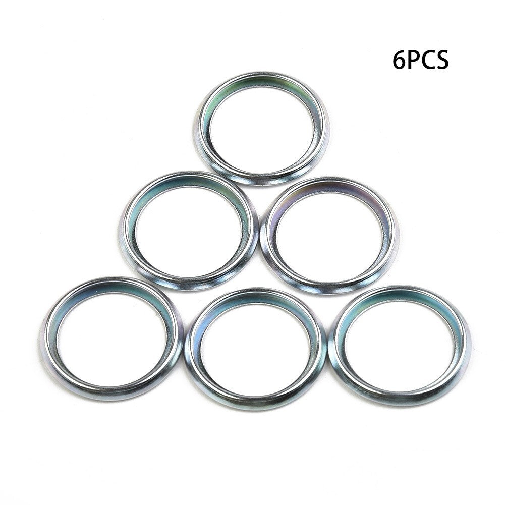 6-X Oil Drain-Plug Crush Washer Gasket Set 16mm 803916010 For Crossre 2011-18