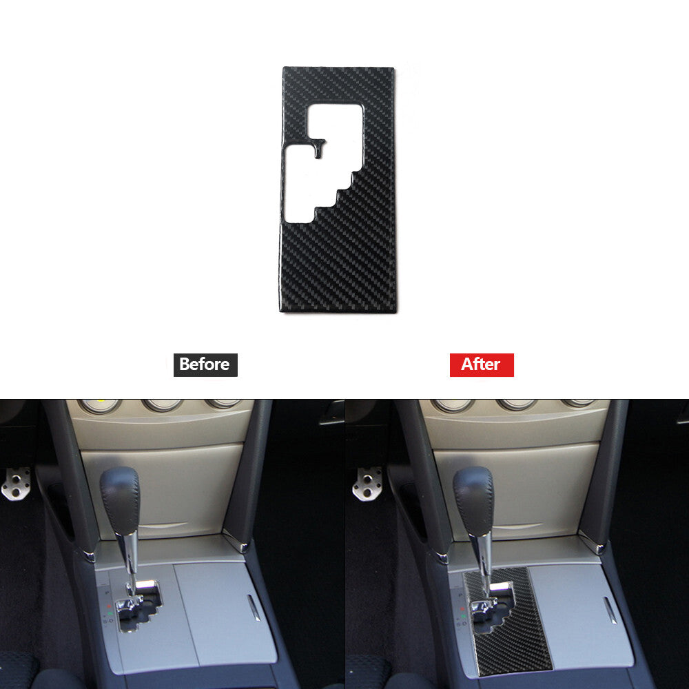 Carbon Fiber Automatic Transmission Panel Trim Type B for Toyota for Camry 2007-2011