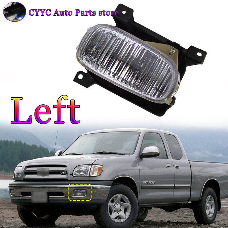 Front Fog Lamp (Steel Bumper) Left for Toyota Tundra Pickup 2000-2006