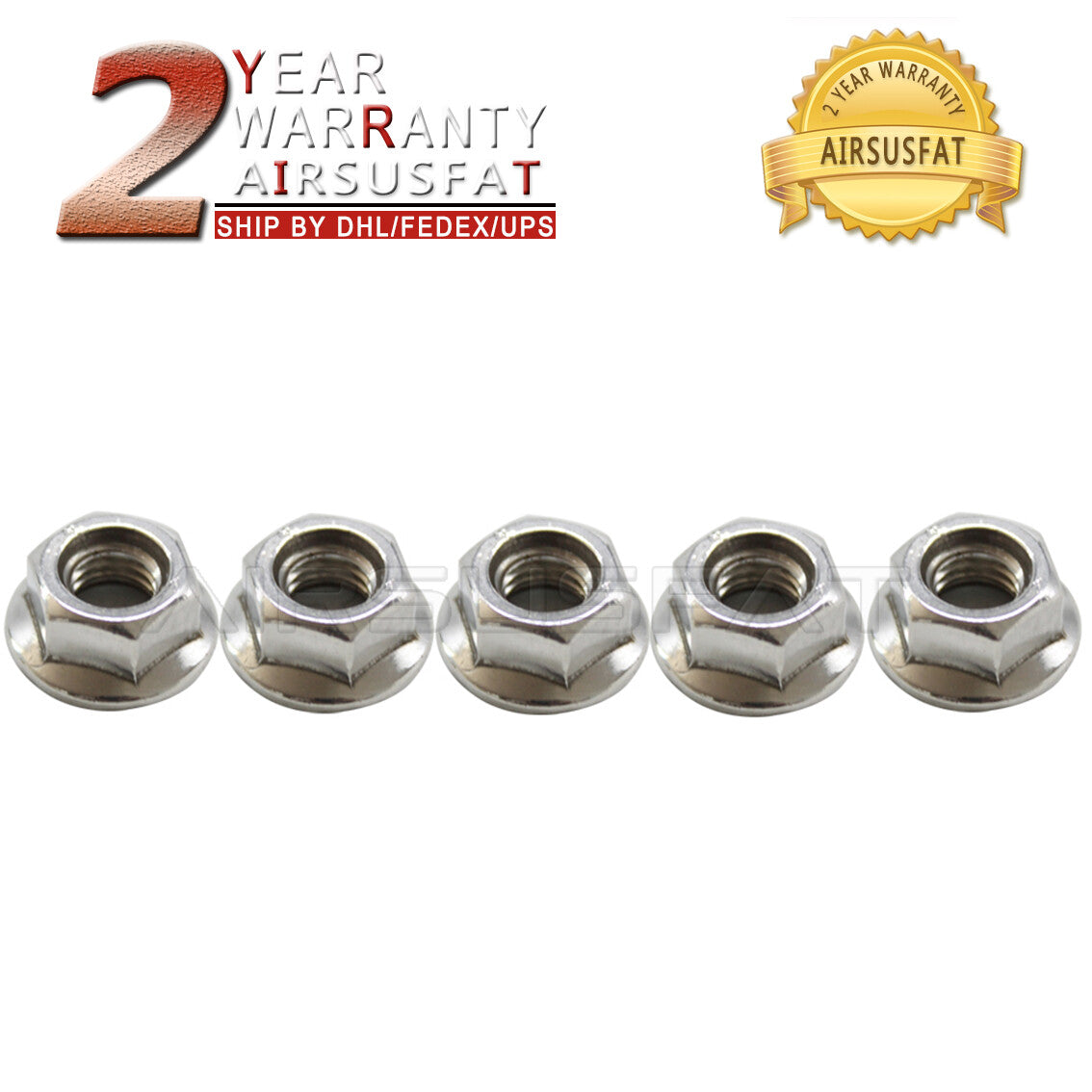 5pcs Front/Rear Air Suspension Shock Absorber Nuts for Mercedes W164 W220 W221