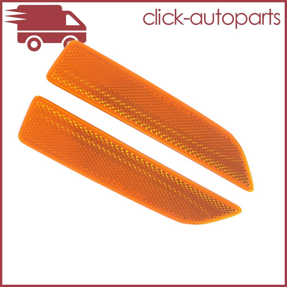 2X Front Left Right Side Bumper Cover Reflector Fit For 2007 - 2010 for BMW X3 E83