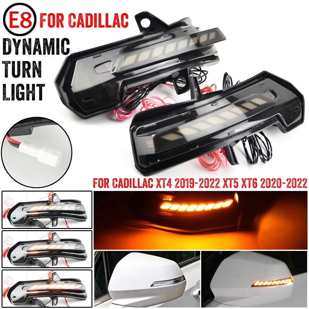 Dynamic Turn Light for Cadillac ATS CT4 XTS XT56 XT4 CT6 CT5 XT4 XT5 XT6 16-20