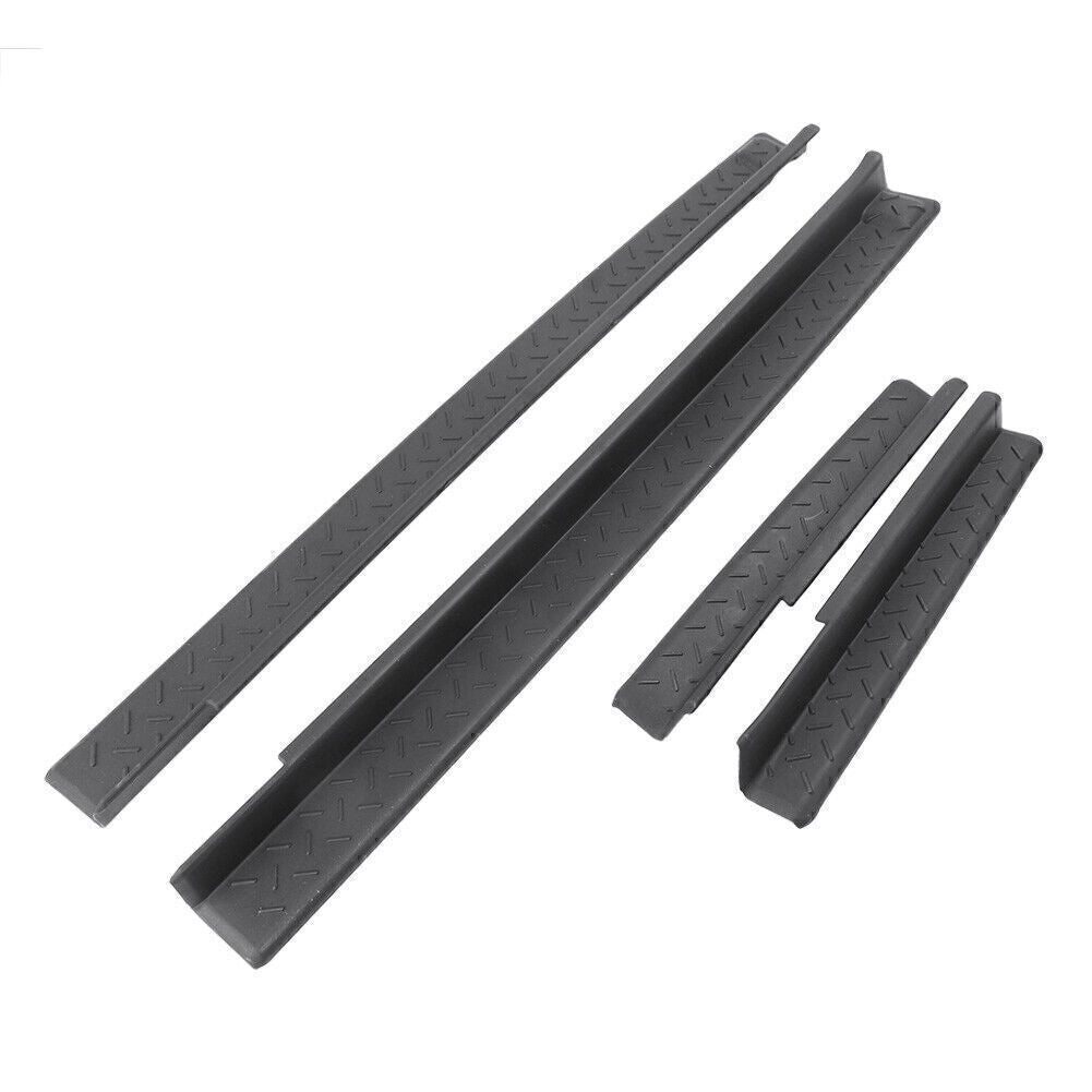 4X Door Sill Plate Entry Guards Protector Trim For 2007-17 for Jeep for Wrangler 4 door