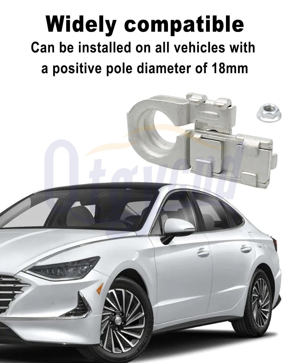 Positive Battery Terminal w Nuts for Accent Sedona for Kia 91980-3X010 919803X010