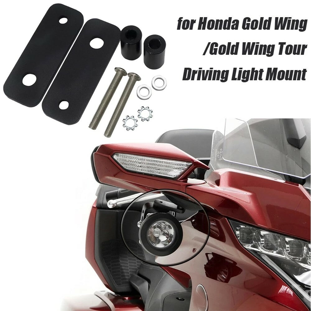 for HONDA GoldWing 1800 GL1800 Fog lamp Spotlight Bracket Spot Light Holder
