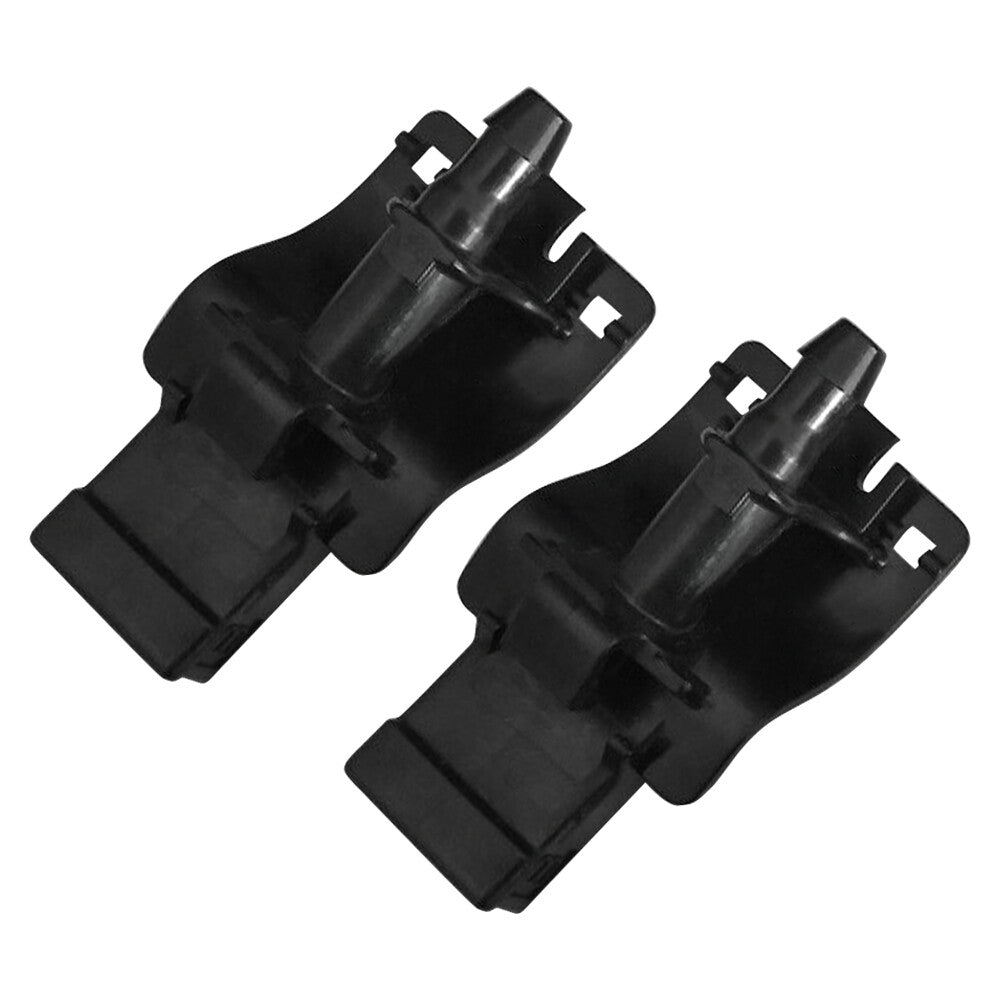 2x for TOYOTA TUNDRA 2007-2021 Front Washer Nozzle Black Plastic 85381-0C030