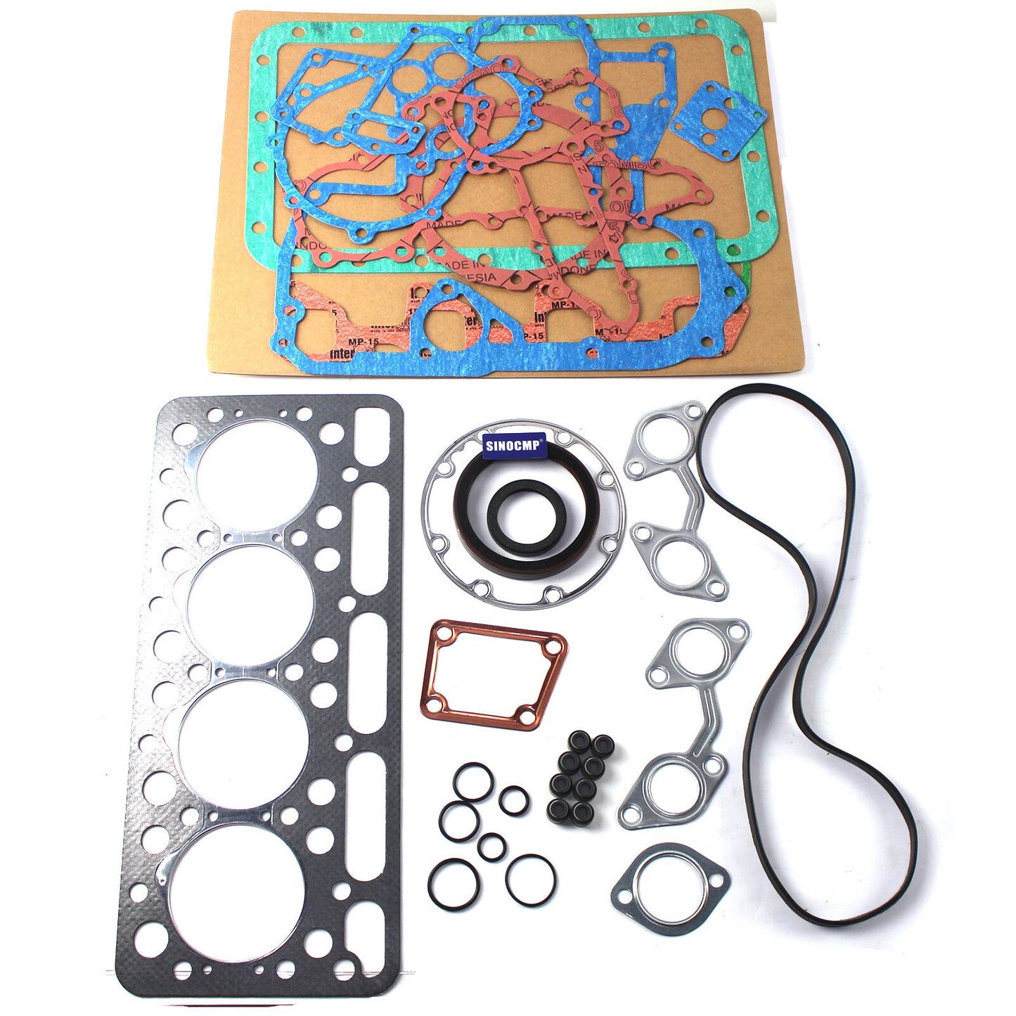 For Kubota Bobcat Tractor 1E013-03312 V2003 V2003T V2003M New Engine Gasket Kit