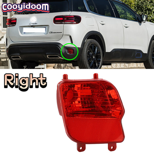 Right Rear Foglight Assembly 9811718380 Driving Fog Lamp for Citroen C5 2017-24