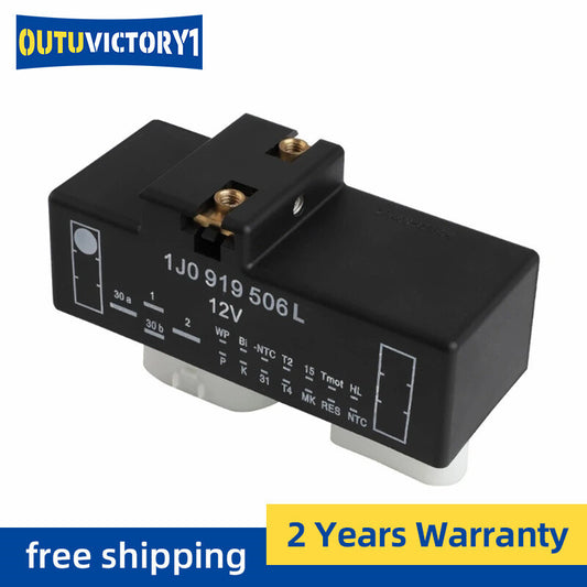 New Fan Control Switch Relay Radiator Fit for Volkswagen Cooling 1J0919506L