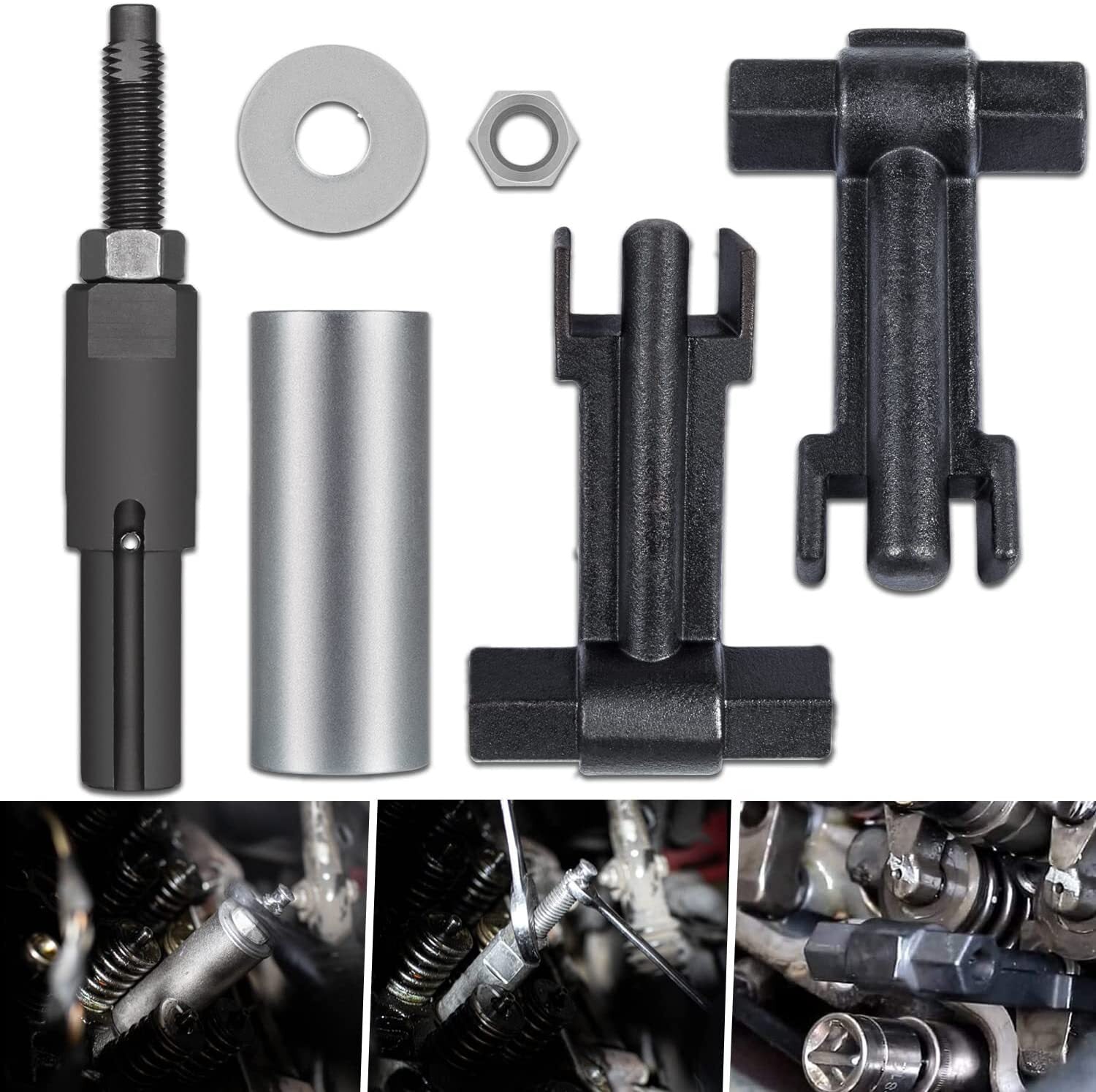 6778 6779 Injector Puller+7222 Injector Tube Remover Tool For GM 6.6L Duramax