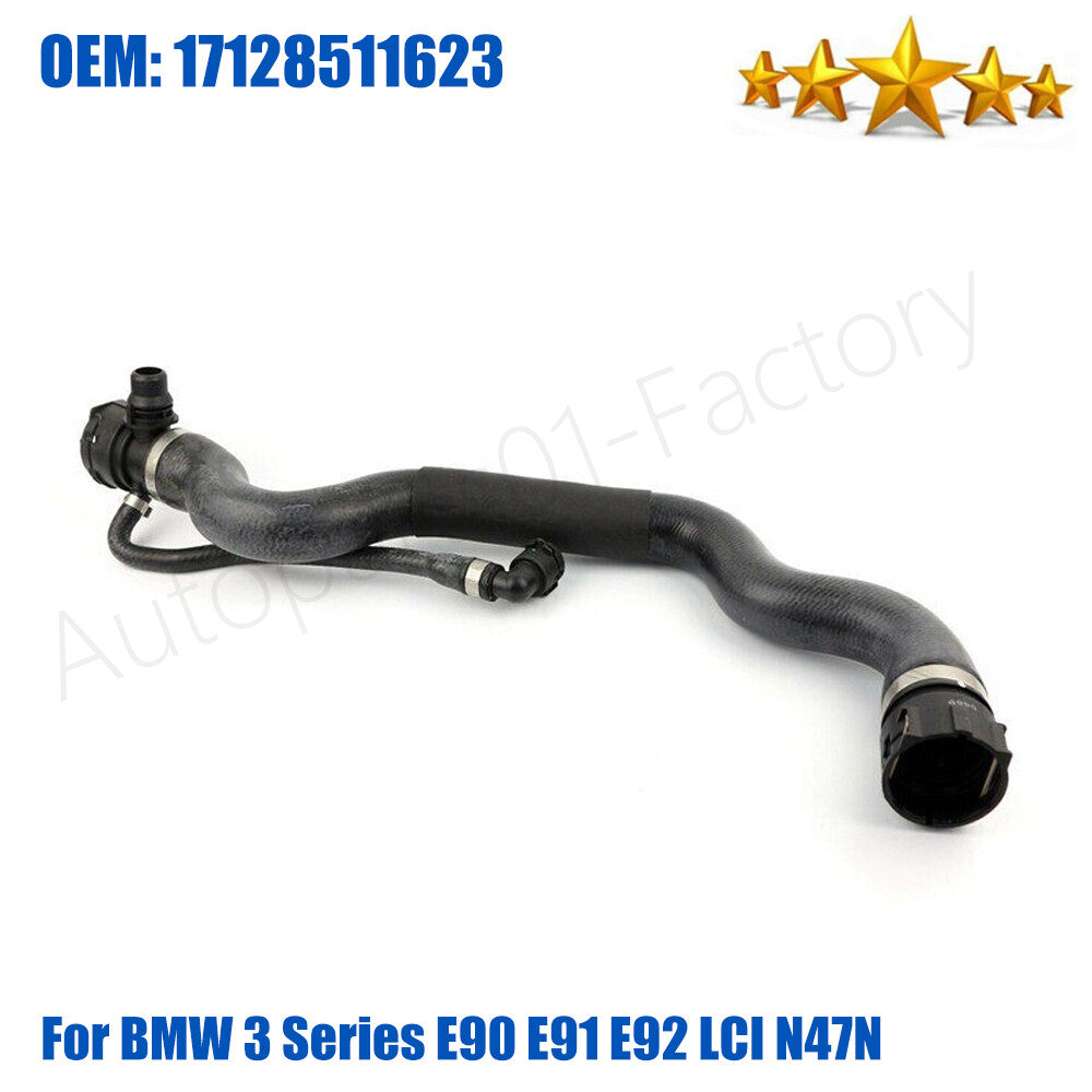 Engine Radiator Upper Coolant Hose for BMW 3 Series E90 E91 E92 LCI N47N