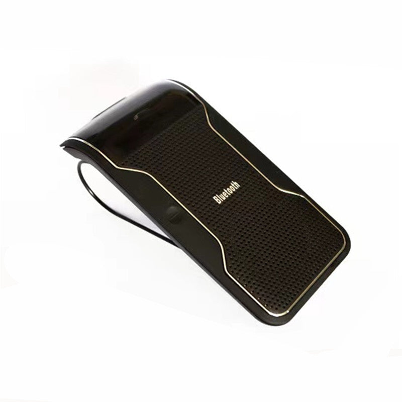 Wireless Bluetooth Handsfree Car Speaker Phone Sun Visor Clip Speakerphone Kit