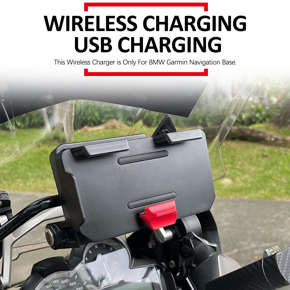 for BMW R1200GS R1250GS F850GS Wireless Charger MobilePhone Navigation Bracket