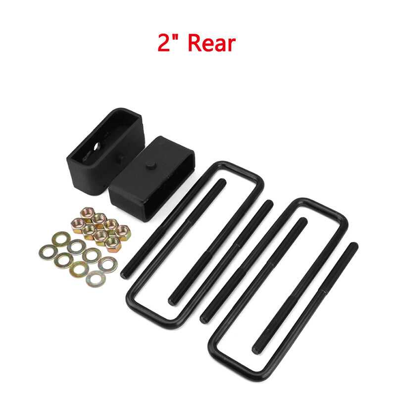 2-inch rear leveling lift kit lifter for 2007-2019 for Chevrolet Silverado for Sierra for GMC
