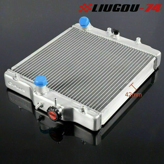 2-row aluminum radiator fits 1992-2000 for Honda for Civic B16/18 Type R, 32mm in/out.