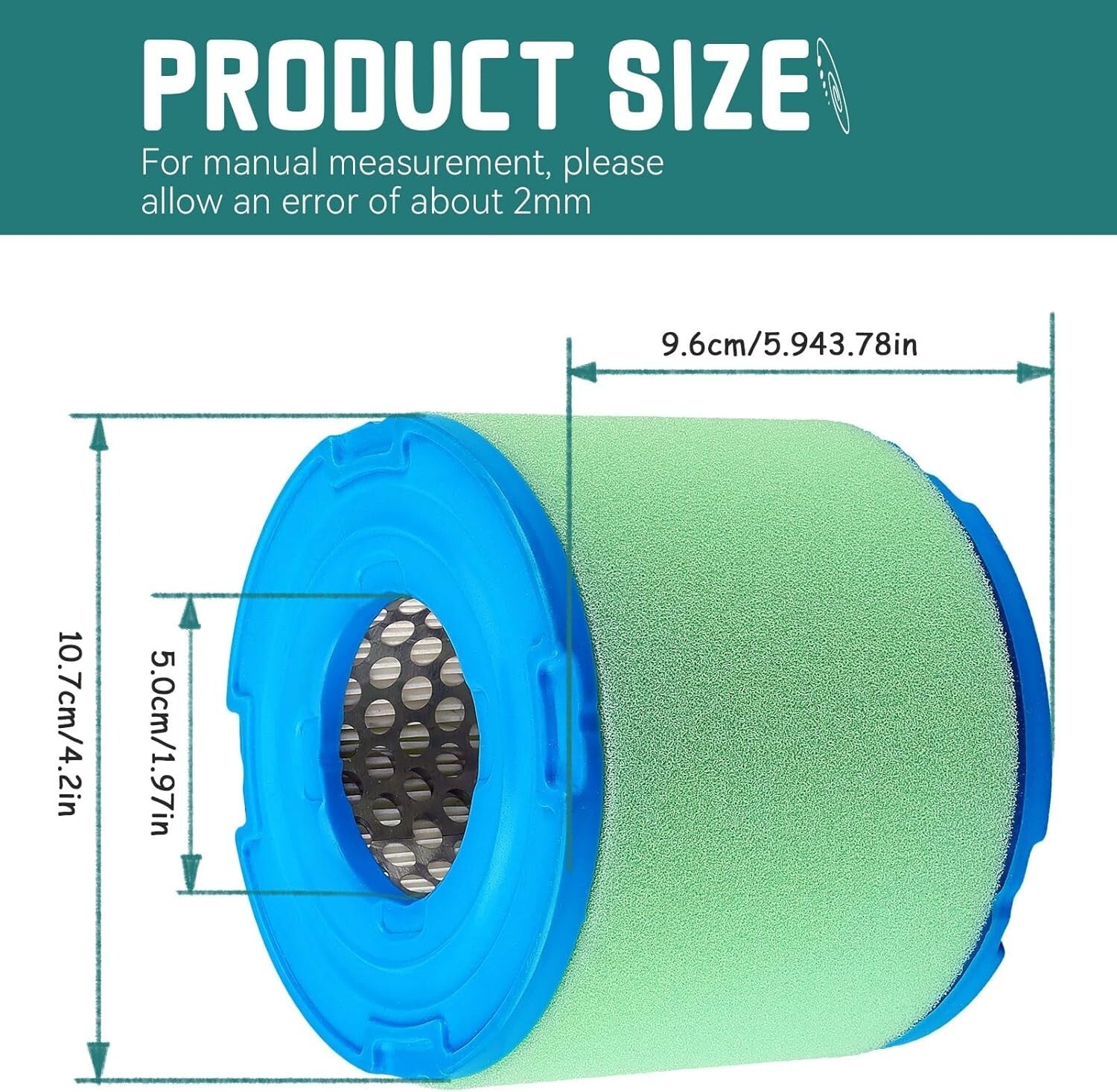 Air Filter for BS 393957S 390930 271794 271794S 4106 7-18 HP LG393957S PT9334