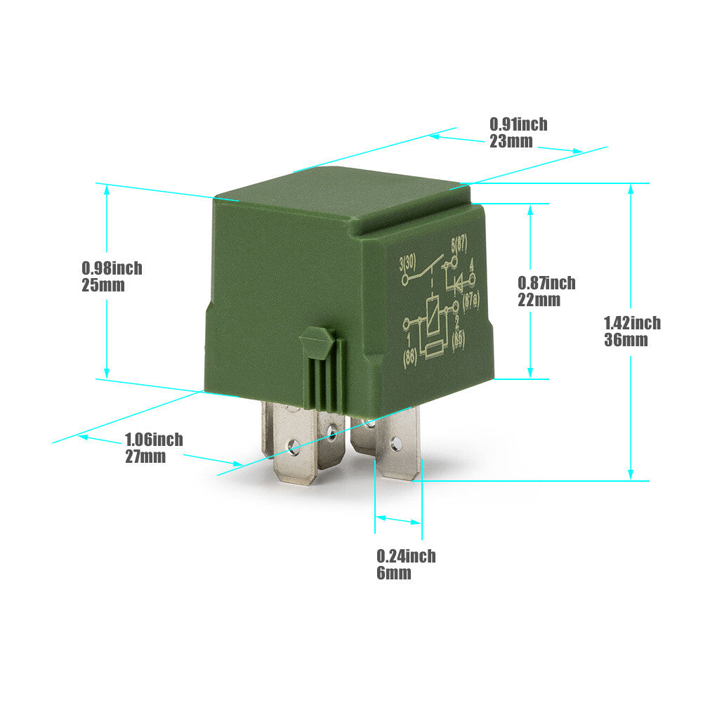 For beginners, this relay is suitable for Benz W164 W203 W220 W251 S430 CL600 CL500 ML350 12V 5 Prong