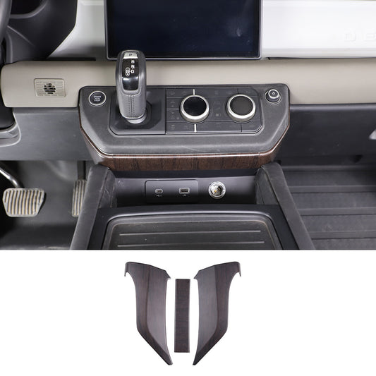 ABS carbon fiber center cup holder frame decorative cover for Subaru WRX 2022-2024