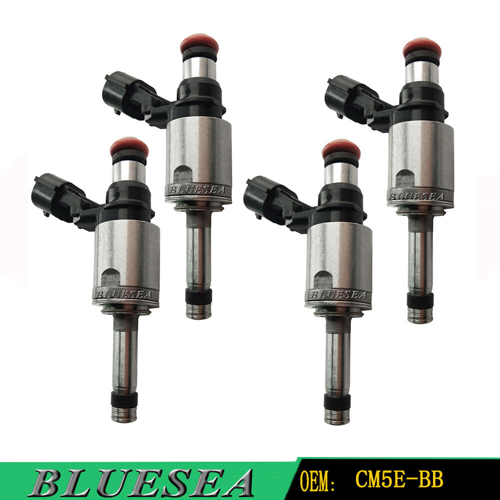 Set (4) Fuel Injectors CM5E-BB for 2012-2019 for Ford Focus Ecosport 2.0 I4 GDI OEM