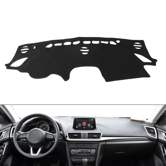 Dashboard Dash Antislip Mat Sun Shade Pad Carpet for Mazda 3 Axela BP 2014-2018