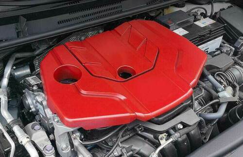 Red Cover Trim for Toyota for Corolla Cross 2022-2023 Engine Soundproofing Protect