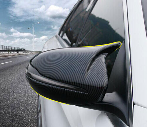 Cover Trim OX Horn Rear View Mirror for Benz GLC GLC43 63 2016-2022 Carbon Style
