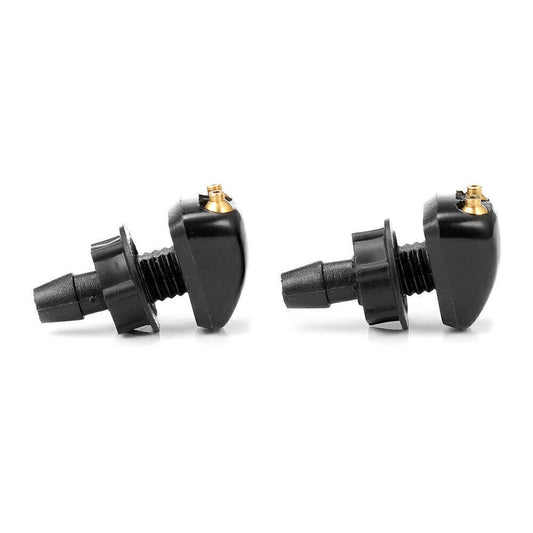 2 Front Car Windscreen Sprayer Washer Wiper Nozzle Window Spray Jet Accessory