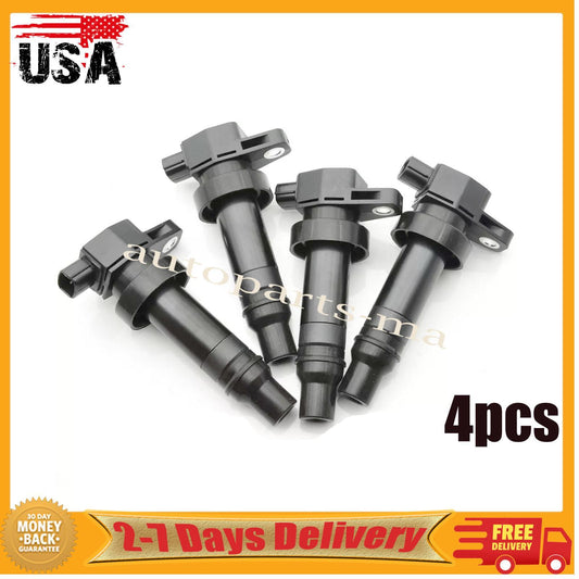 4x Ignition Coils for Kia Forte Koup Rio Soul for Hyundai for Elantra GT 27301-2B010