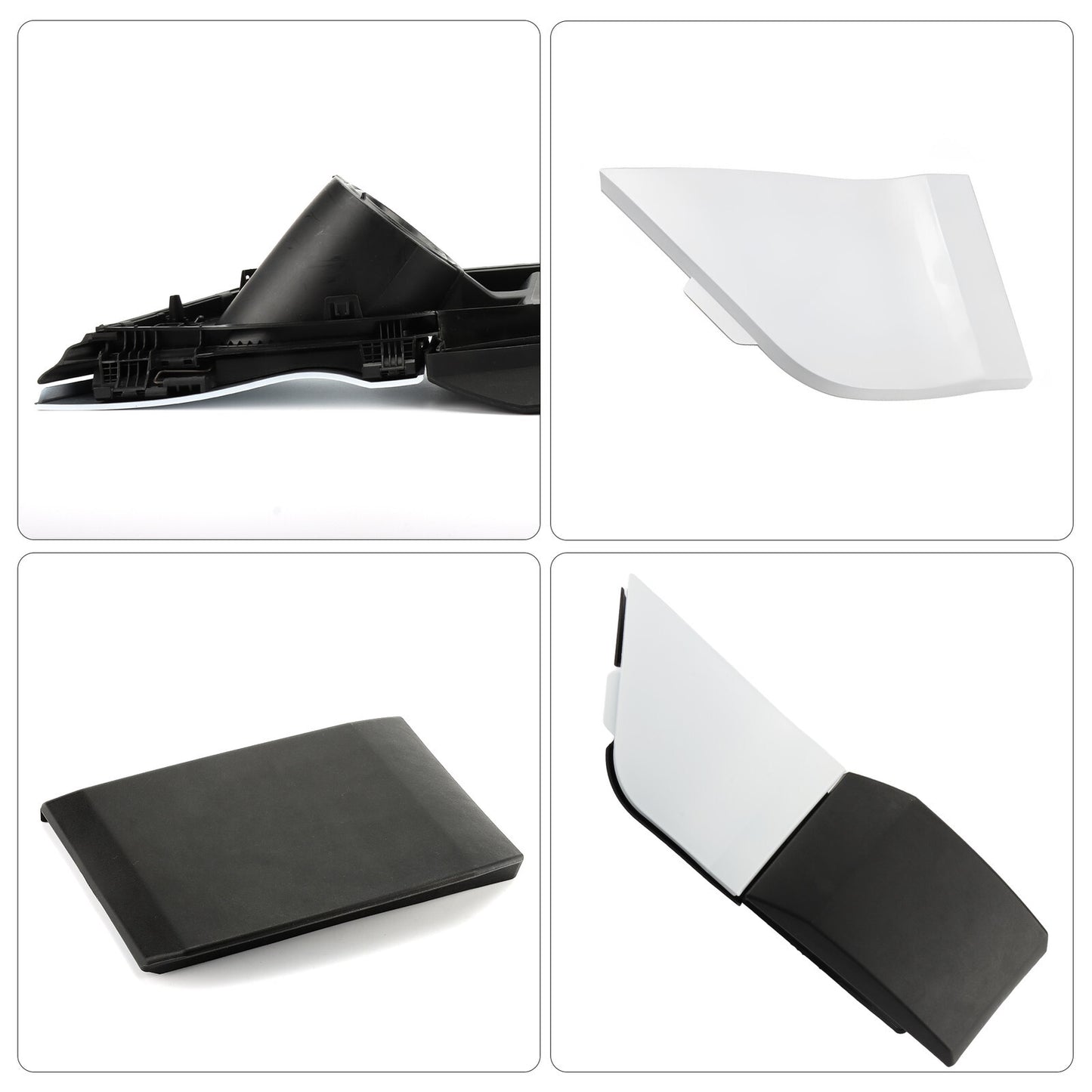 New White Fuel Filler Door Housing&Gas Cover  for ford  Transit Van 150 250 350