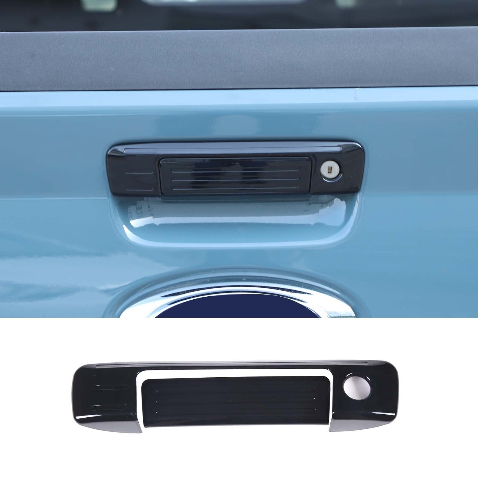 ABS carbon fiber center gear shift cap trim for Mazda 3 2020-2022