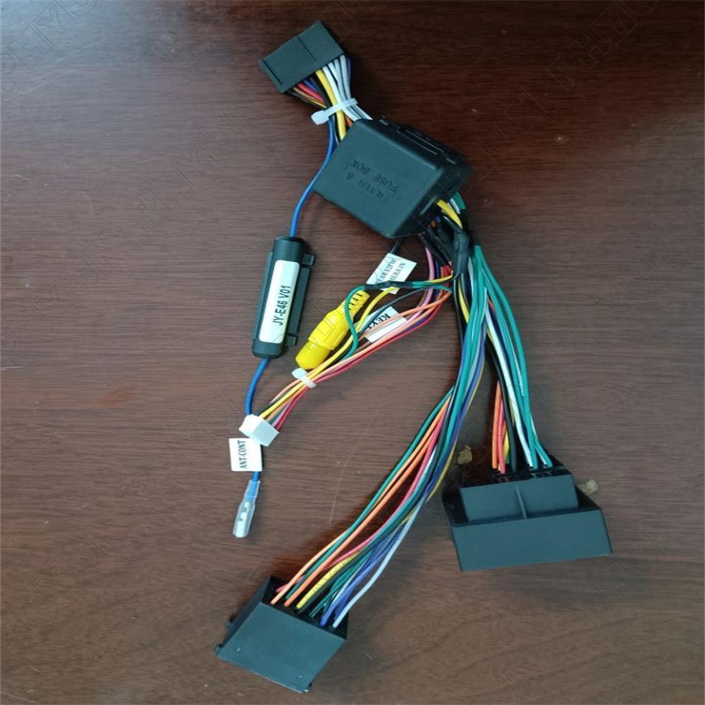 20Pin T Shape Radio Stereo Power Cable Harness Adapter for BMW E38 E39 E46 M3 M5