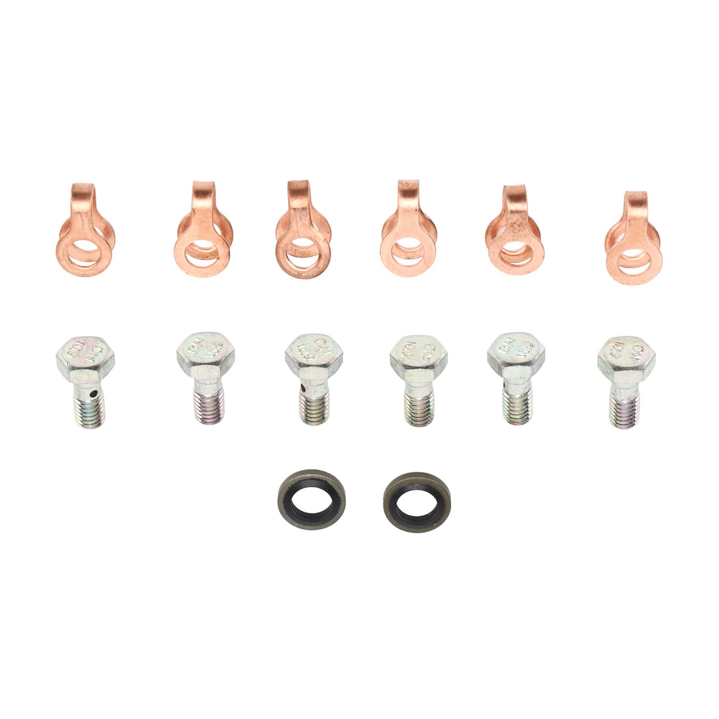 Car Auto Fuel Return Line Banjo Bolt Kit 3905307 for 12V