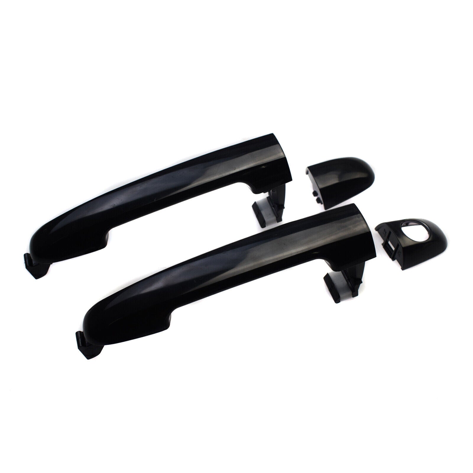 For 2006-10 for Hyundai Sonata Front Left Right Exterior Outside Door Handle Black