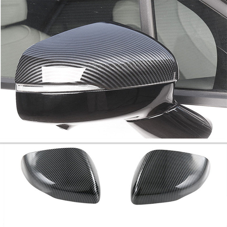 for Kia Sorento 21-2023 ABS Carbon Fiber Side Rearview Mirror Cap Cover Trim 2X