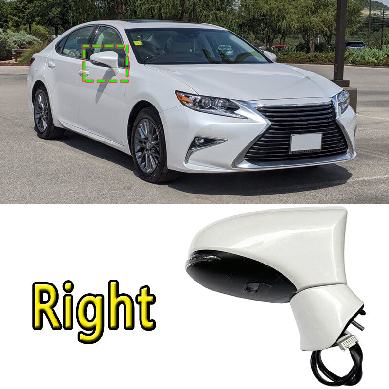 For 2013-2018 for Lexus ES350 Right Side View Power Door Mirror Heated W/Lamp