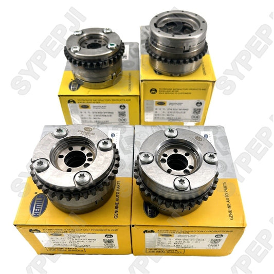 4-piece camshaft adjuster kit suitable for Mercedes-Benz W212 W221 W166 M276 3.0L 3.5L