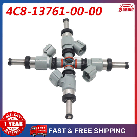 NEW 4PCS for Yamaha WR250 FZ09 FZ10 MT09 MT10 YFZ R1 4C8137610000 Fuel Injector