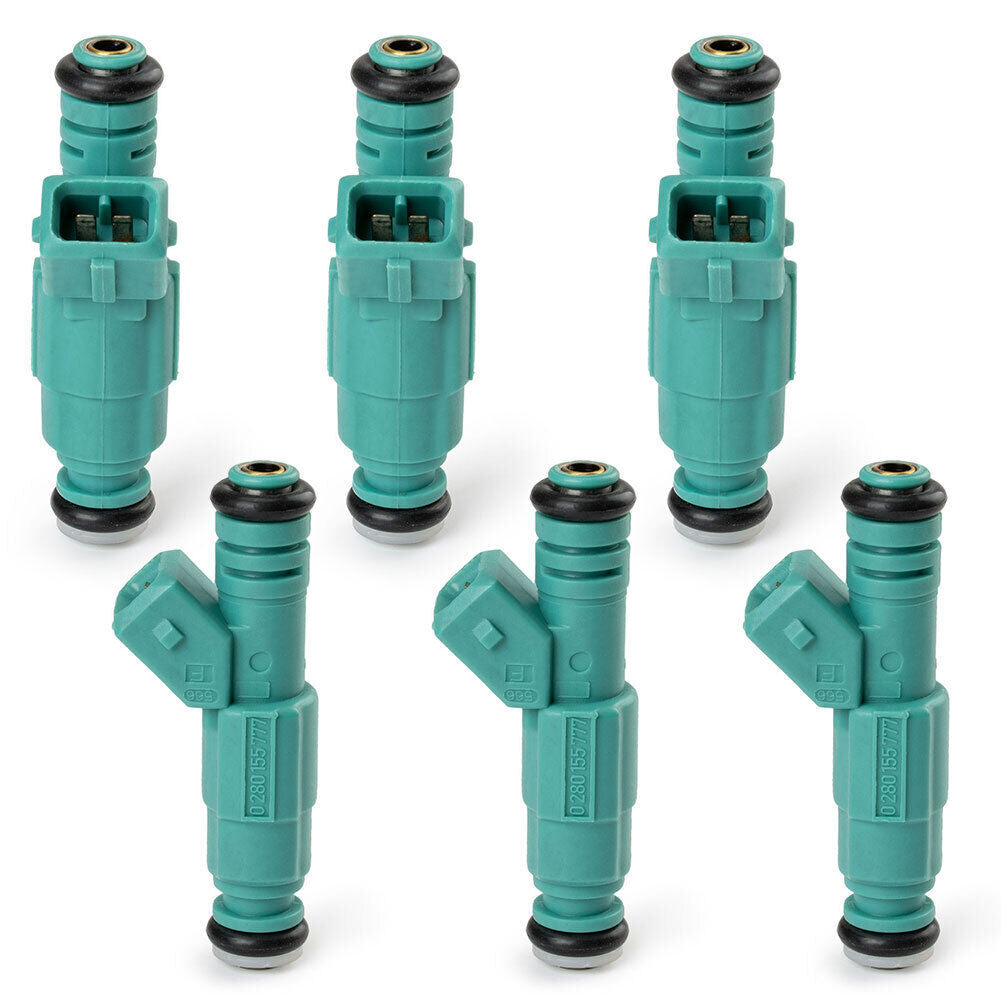 6-piece 2-needle fuel injector replacement parts 0280155777 for Holden Commodore VQ VP VR