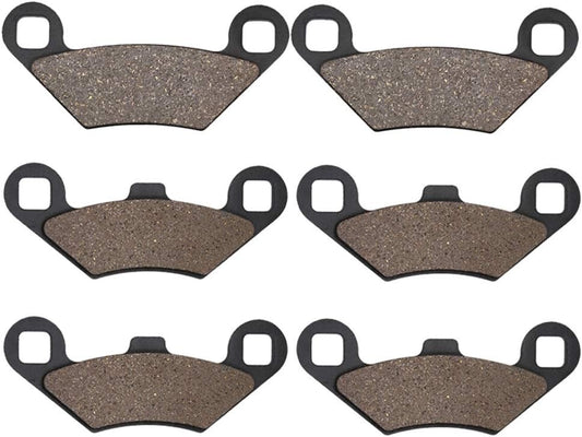 Front and Rear Brake Pads for POLARIS 400 Sportsman HO 4 x 4 2011