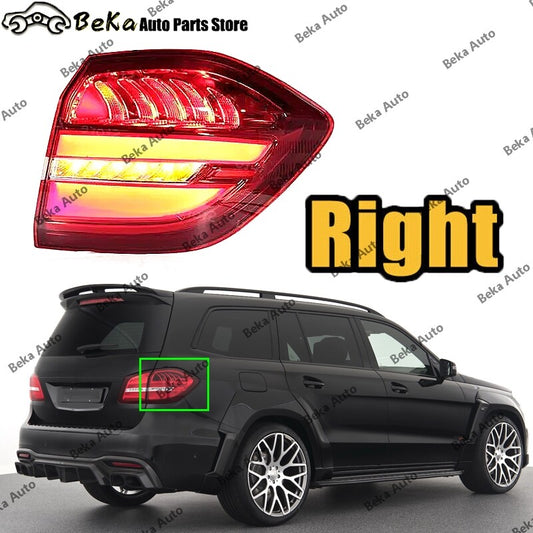 1Pcs for Mercedes-Benz GLS CLASS X166 2016-2019 Right LED Outerside Tail Lamp