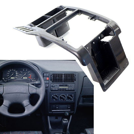 Carbon Fiber Center Console Dash AC Air Vent Grille for VW POLO 94-97 6N1858071A