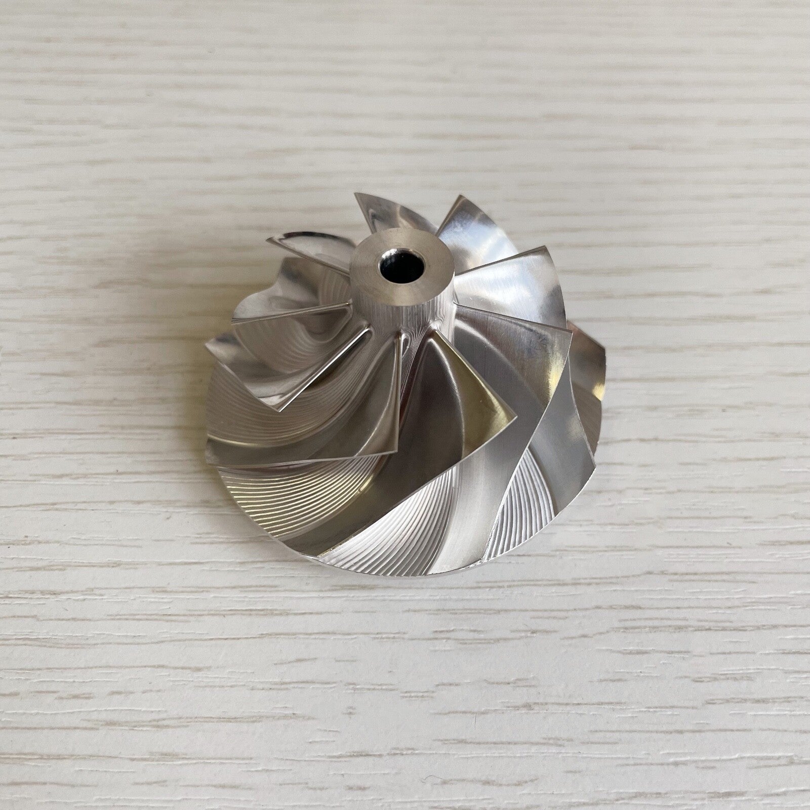 MGT2056 Reverse 1217-02 42.27/56.02 mm 9+0 Blade Turbine Billet Compressor Wheel