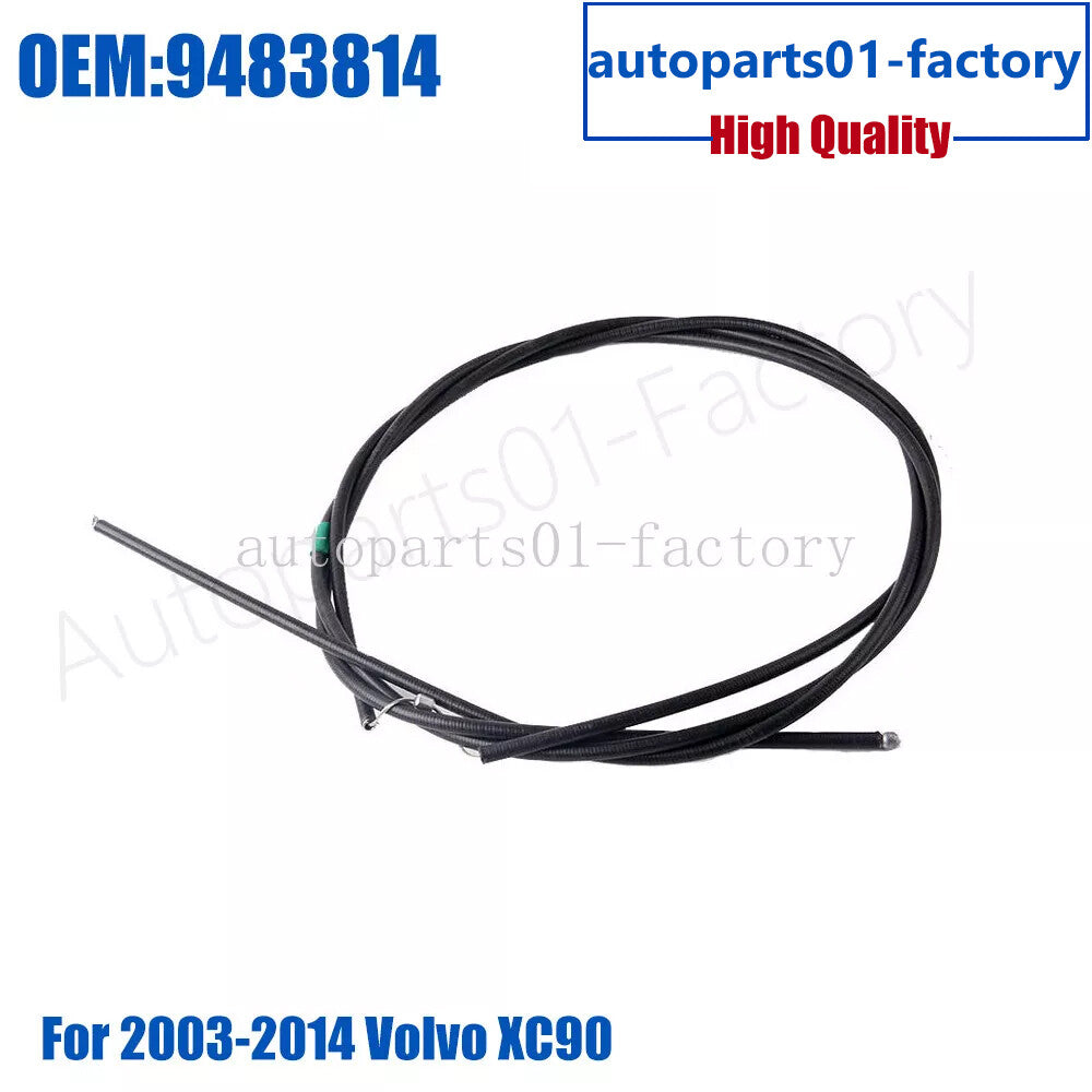9483814 New Hood Latch Release Lock Cable Fit For 2003-2014 for Volvo XC90 3.2L 4.4L