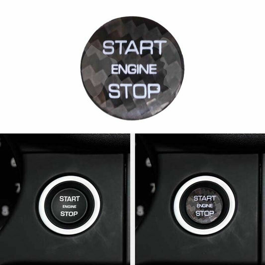 Engine Start Stop Button Cover Fit for Land Rover for Range Rover Evoque Discovery