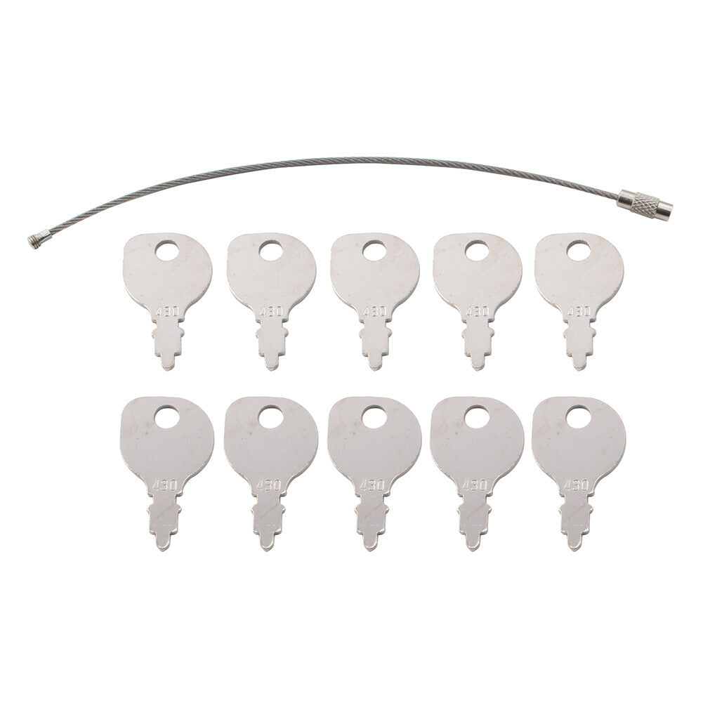 430-009 Ignition Starter Key Set of Keys Key Ring For Craftsman For Husqvarna