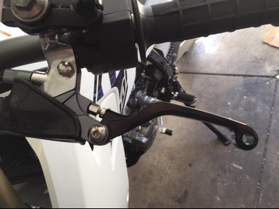 Black Brake Clutch Pivot Levers for Suzuki DRZ400S DRZ400SM (2000-2019) CNC