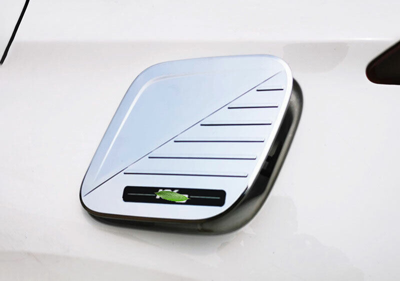 Chrome Exterior Filler Fuel Door Tank Gas Cap Cover Trim for Kia Seltos 2020-23