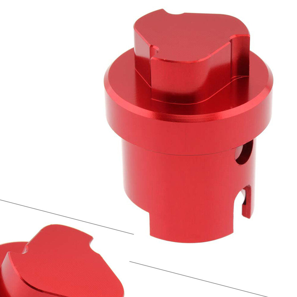 2-in-1 Oil Filler Cap Wrench Coil Pack Removal Tool for BMW R1200GS R1200RT Red