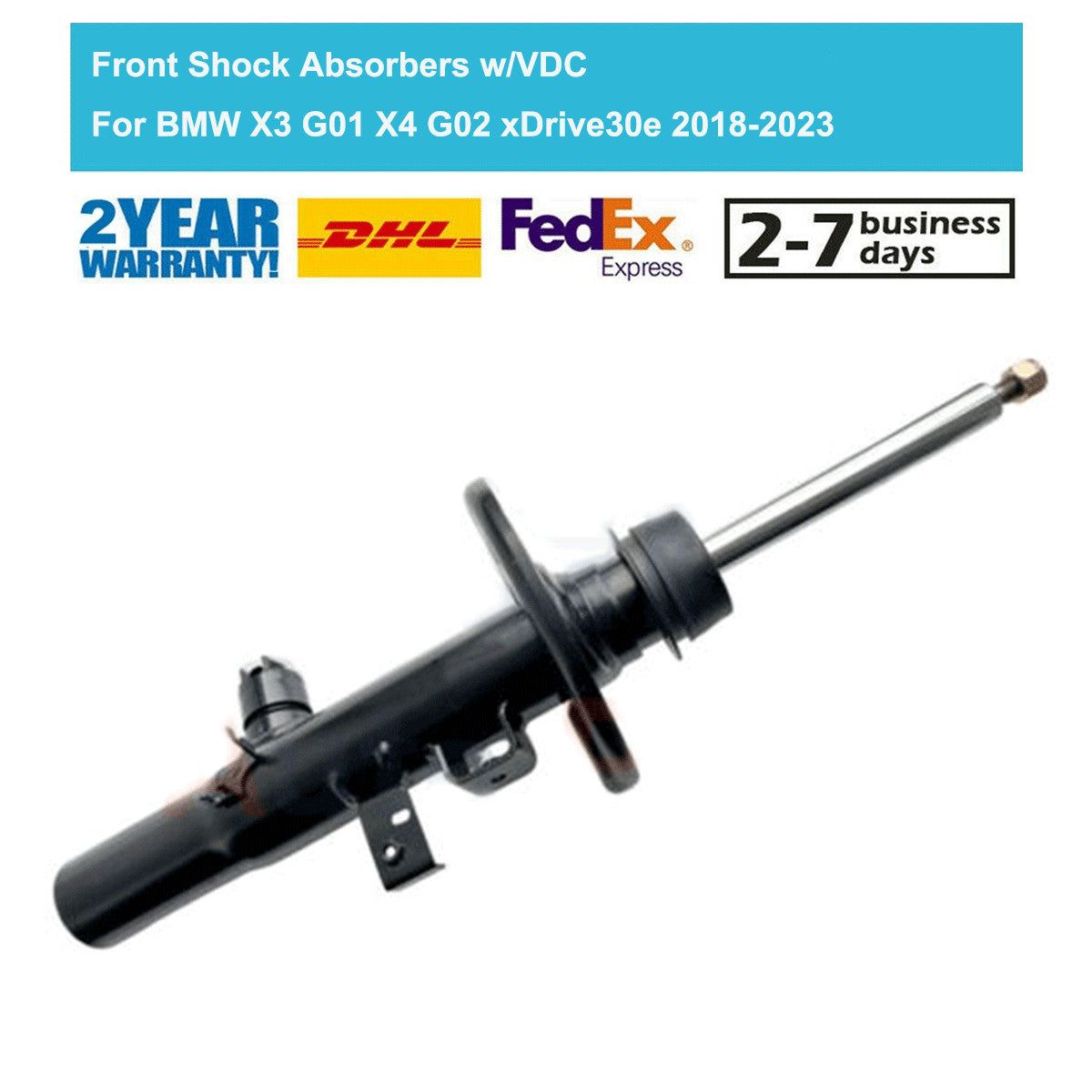 for BMW X3 G01 F97 X4 G02 F98 2018-2023 Front Right Shock Absorber Strut w/VDC